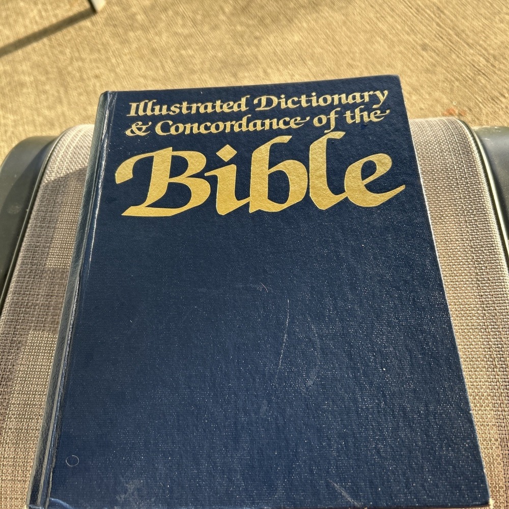 Illustrated Dictionary And Concordance Of The Bible 1986 Jerusalem Publishing...
